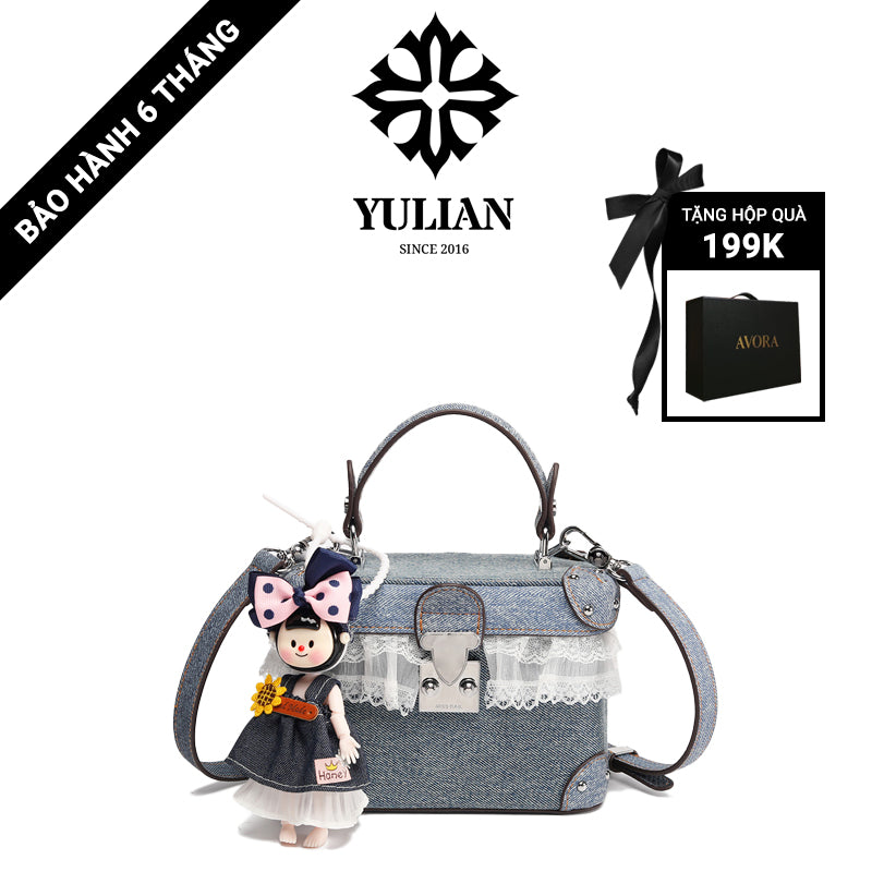 EP10-05 - Doll & Denim Satchel - Túi Búp Bê Nắng Mới