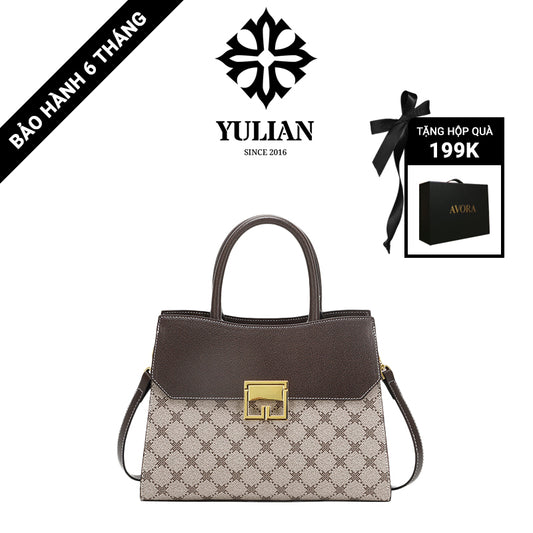 EP11-07 - Dual Elegance Bag - Túi Phối Da Thượng Lưu