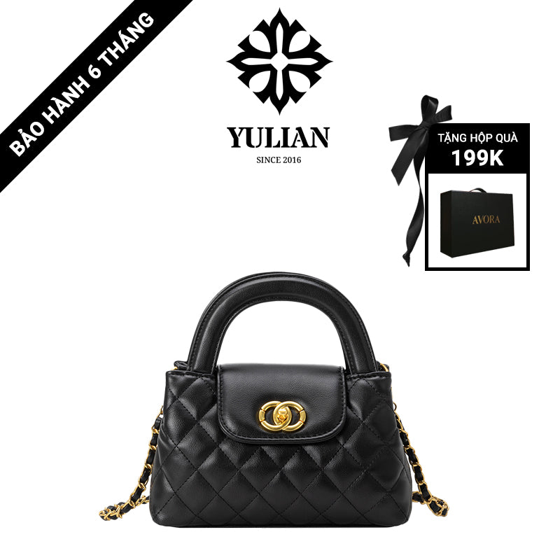 EP15-05 - Puffy Handle Satchel - Túi Quai Đệm Quý Cô