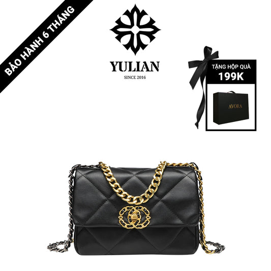 EP15-09 - Chunky Chain Flap - Túi Ô Lớn Xích Bản To