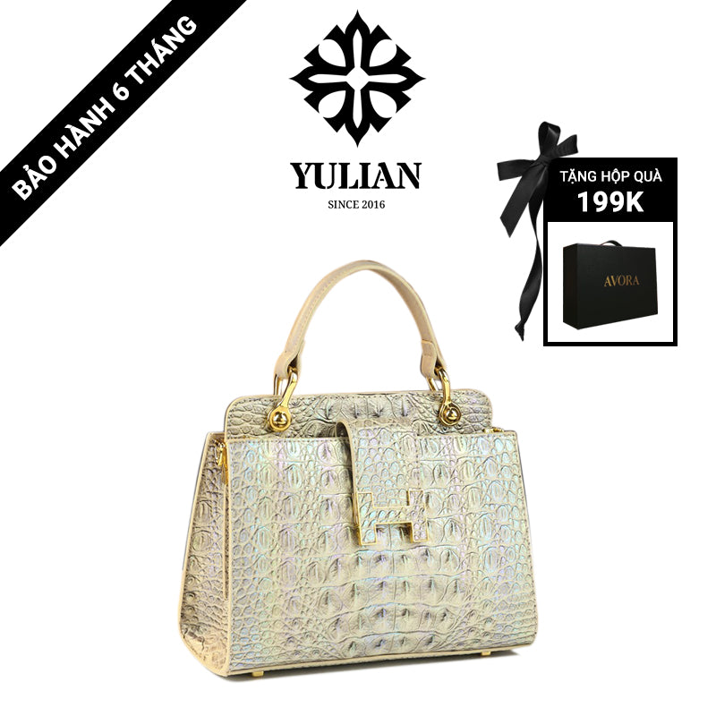 EP16-01 - Pearl Aurora Satchel - Túi Cốp Ánh Cực Quang