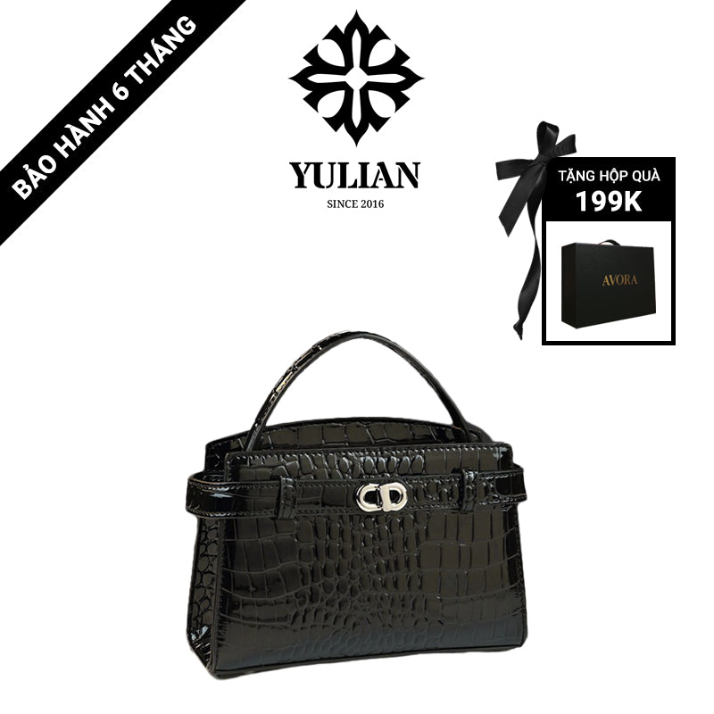 EP4-06 - Royal Glossy Handbag - Túi Quý Cô Đai Cài