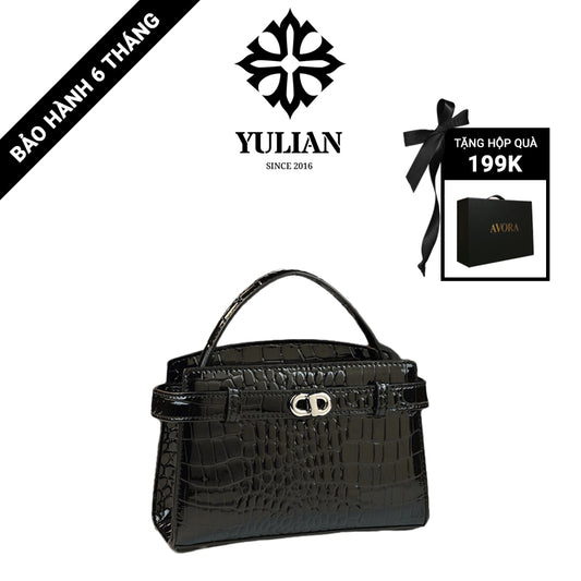 EP4-06 - Royal Glossy Handbag - Túi Quý Cô Đai Cài