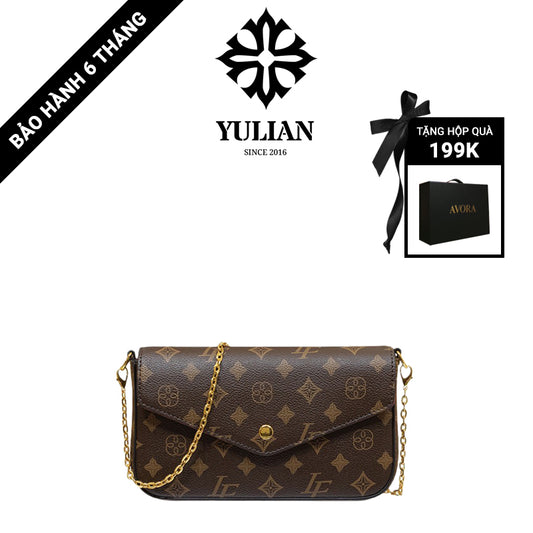 EP5-02 - Heritage Chain Pochette - Túi Envelope Đeo Chéo