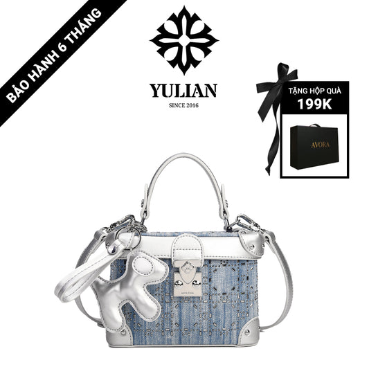 EP8-01 - Silver Mini Trunk - Túi Cốp Bạc Mini